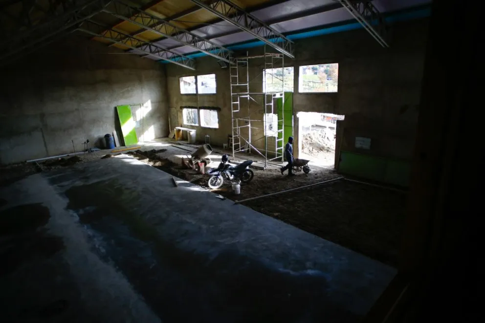 El 28 de septiembre inaugurarán el Gimnasio Municipal Nº 4 del barrio Alborada
