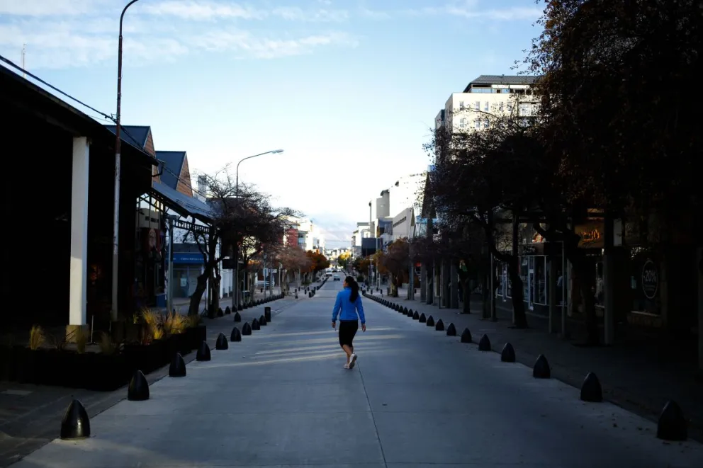 Así amaneció el centro en el comienzo de las nuevas restricciones