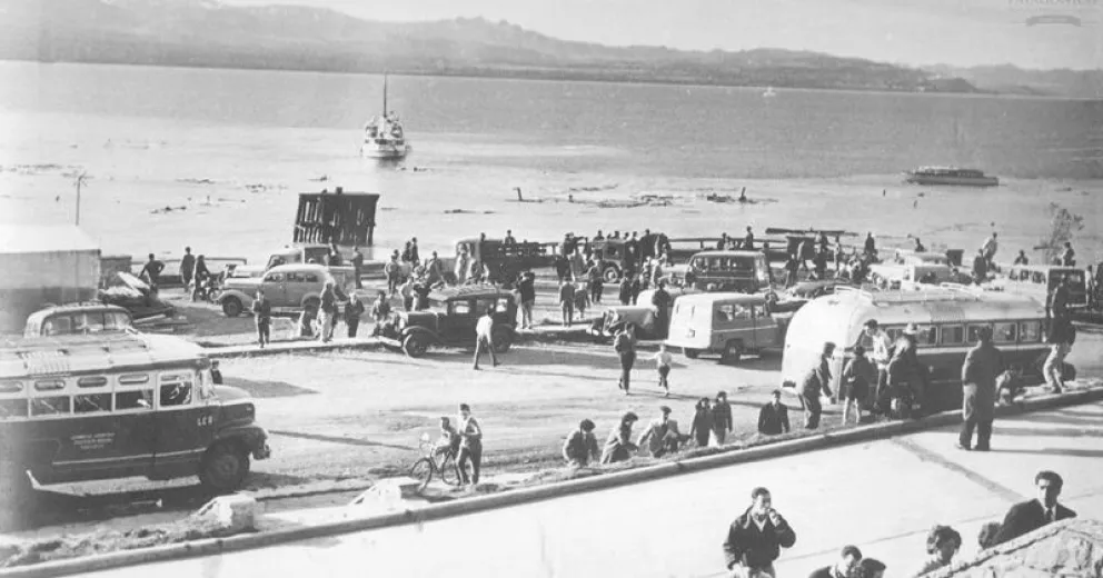 A 61 años del lagomoto que destruyó y se llevó el muelle 