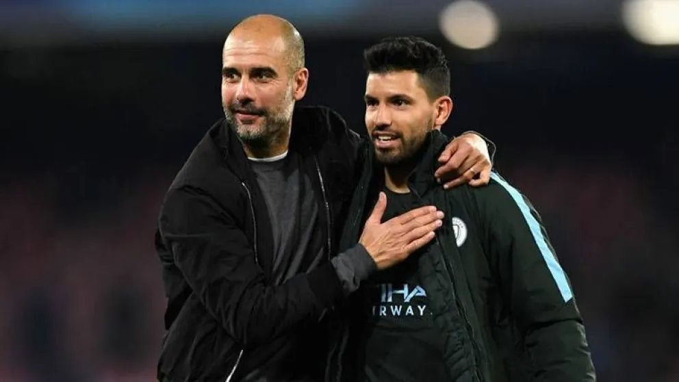 Lo confirmó Guardiola: "Agüero se va a jugar con Messi a Barcelona"