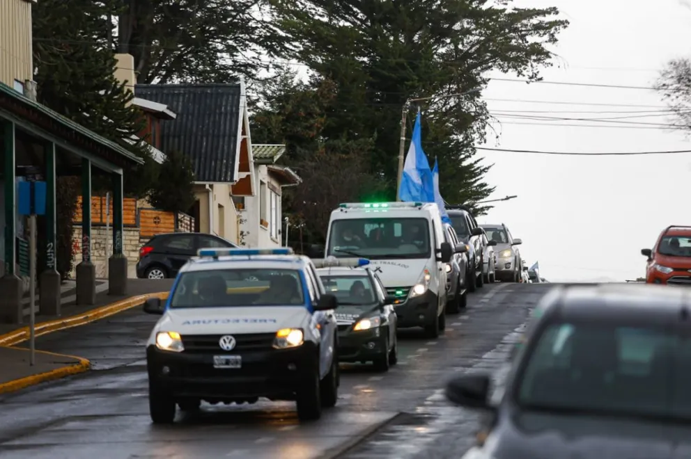 Despidieron con honores al excombatiente de Malvinas, Luis Alfredo Jaramillo