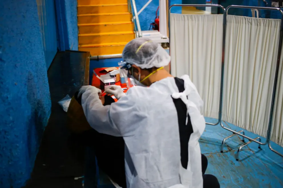 La tasa de positividad aumentó un ciento por ciento los últimos días