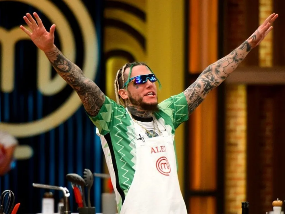 Alex Caniggia desmintió su renuncia a Masterchef: "me quedo hasta ganar"