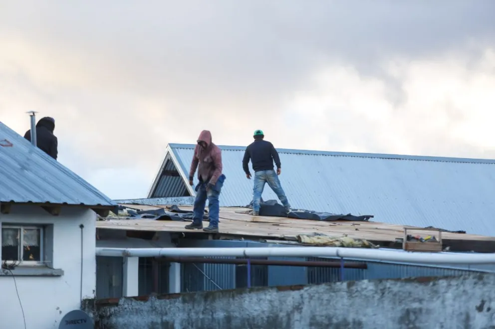 Las ráfagas de anoche llegaron a los 107 kilómetros por hora