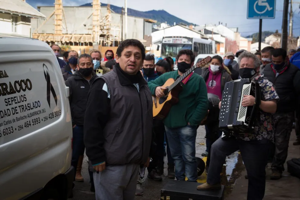 Dolor por la muerte de Raúl Painefil
