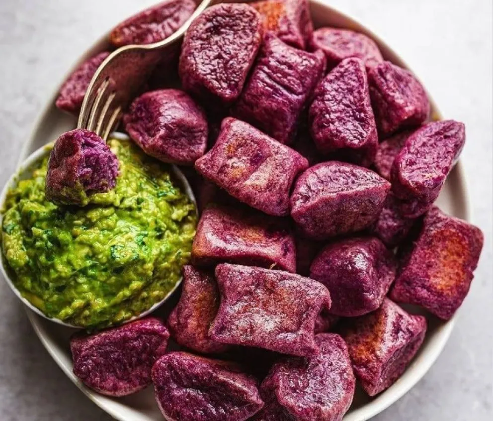 Es 29 y no pueden faltar los ñoquis... de remolacha