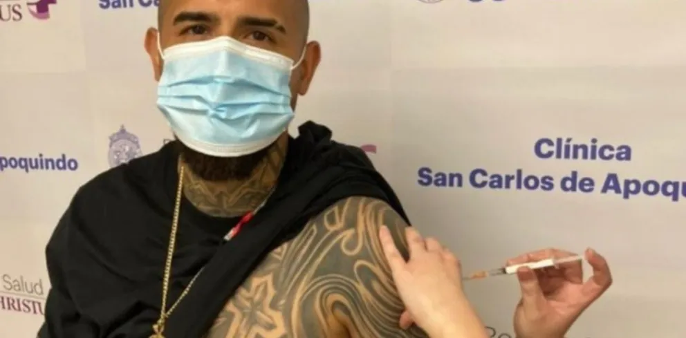 Vidal fue internado tras dar positivo de coronavirus