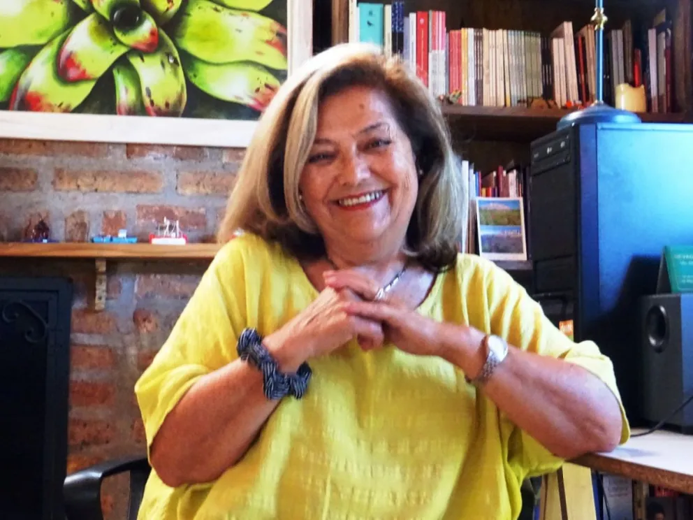 Graciela Cros ofició de jurado en el Premio Storni de Poesía