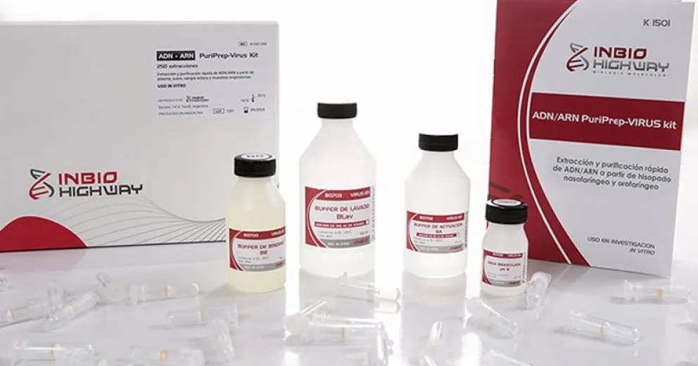 Kit hecho en Argentina acelera la extracción de muestras para la detección del coronavirus