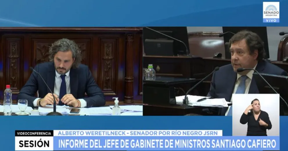 Weretilneck: "La situación se está tornando absolutamente insostenible”