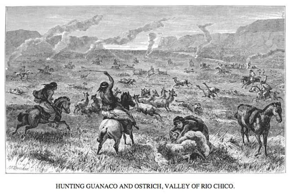 Así cocinaban los antiguos tehuelches a los choiques que cazaban