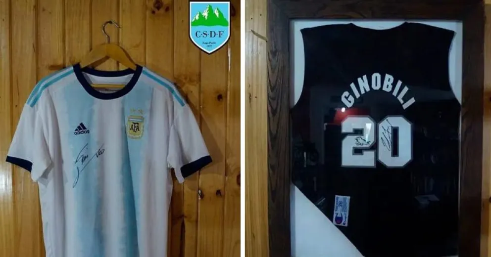 Subastan camisetas autografiadas por Messi y Ginóbili para ayudar a los damnificados por los incendios