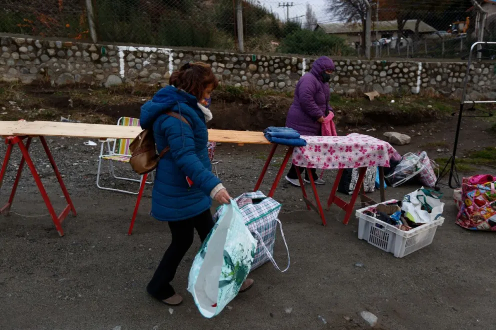 A pesar del difícil momento hay feriantes que prefieren respetar las medidas 