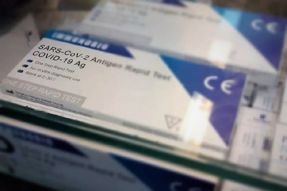En Río Negro se prohibió la venta de test rápidos para la detección del COVID-19