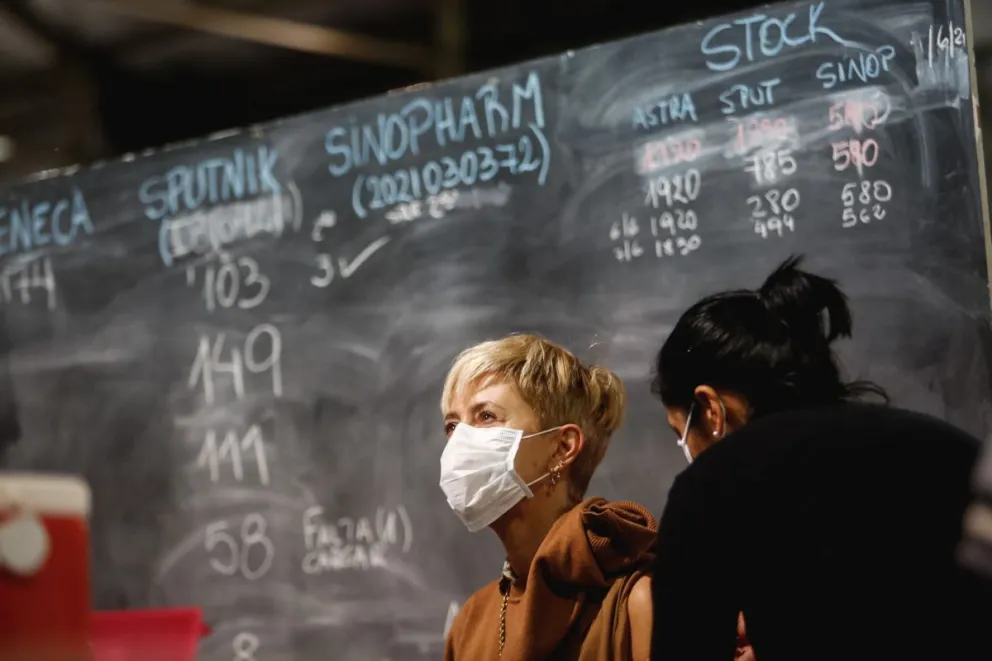 El personal de salud está “inyectando esperanza” 