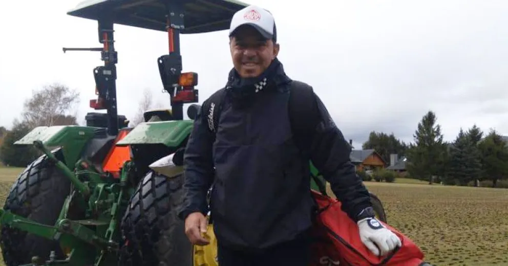 Marcelo "El Muñeco" Gallardo de vacaciones en Bariloche