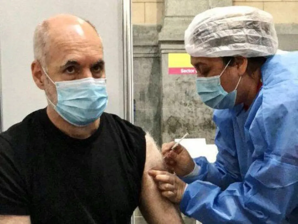 Larreta se vacunó: "Dije que iba a hacerlo cuando me correspondiera"
