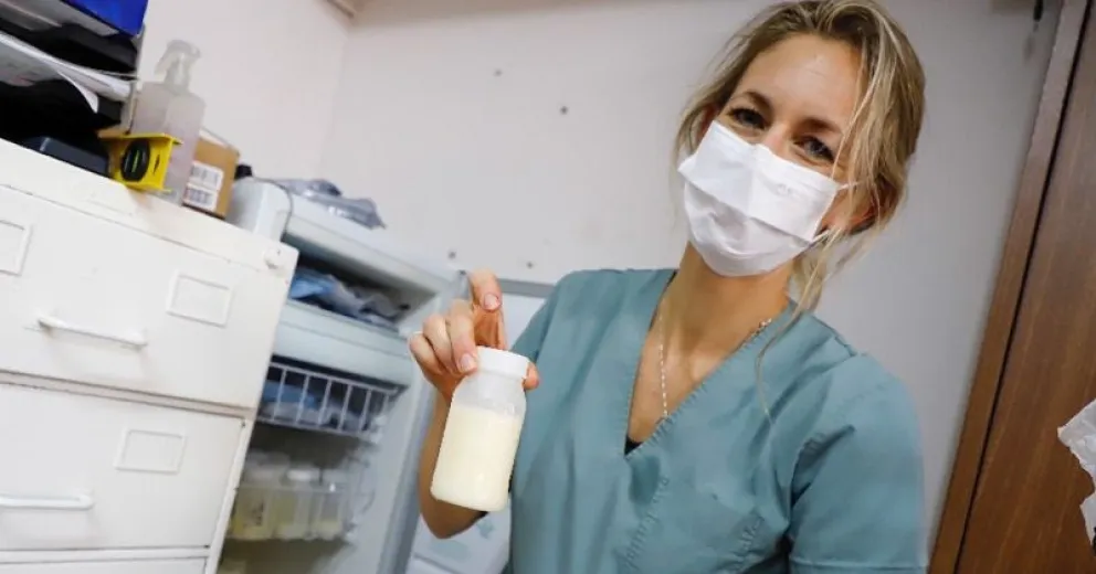 Ya alimentan a dos recién nacidos con leche materna recolectada en Bariloche  