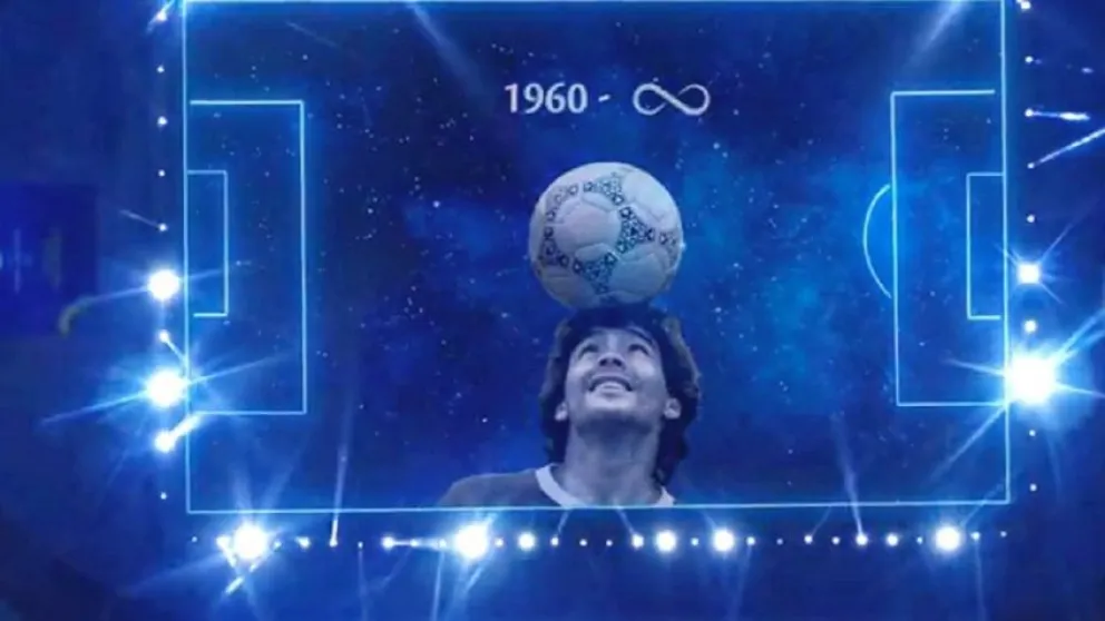 Copa América: El emocionante homenaje de la Conmebol a Maradona