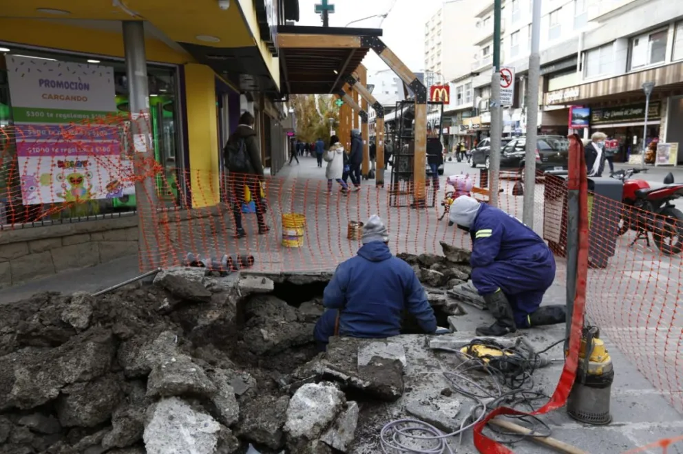 Servicio de agua potable cortado en el centro