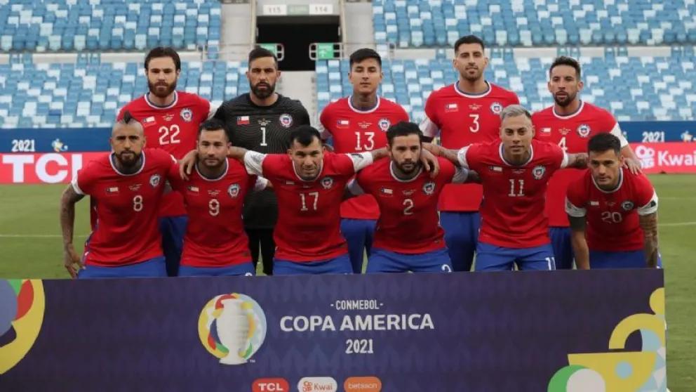 Chile salió a la cancha con un parche en la camiseta ¿a qué se debe?