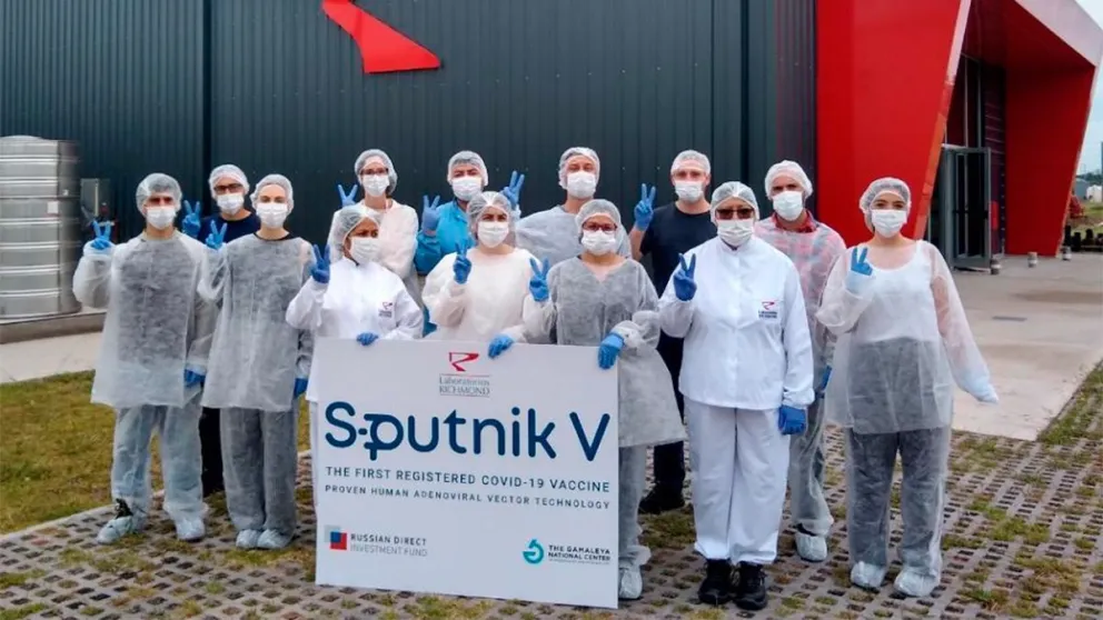 Richmond finalizó la producción del primer lote de Sputnik V en Argentina