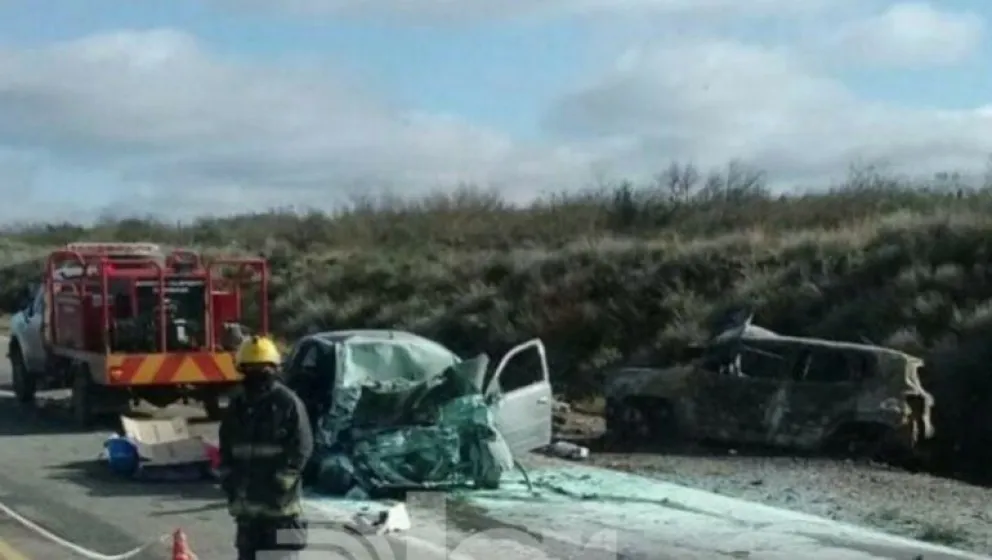 Choque fatal en la Ruta 22: Cuatro fallecidos y un herido de gravedad