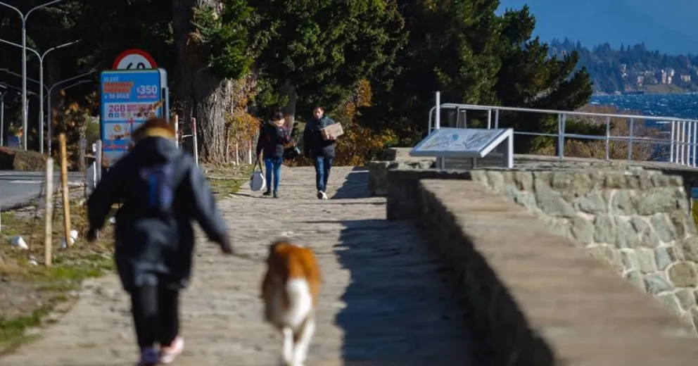 Fin de semana frío pero soleado en Bariloche  