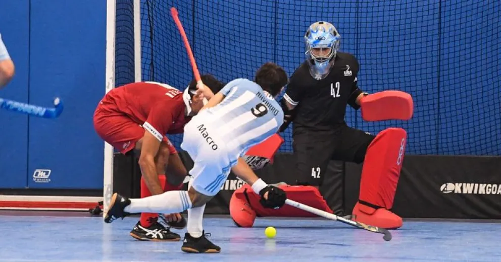 Con un gol barilochense Argentina pasó a la final del domingo