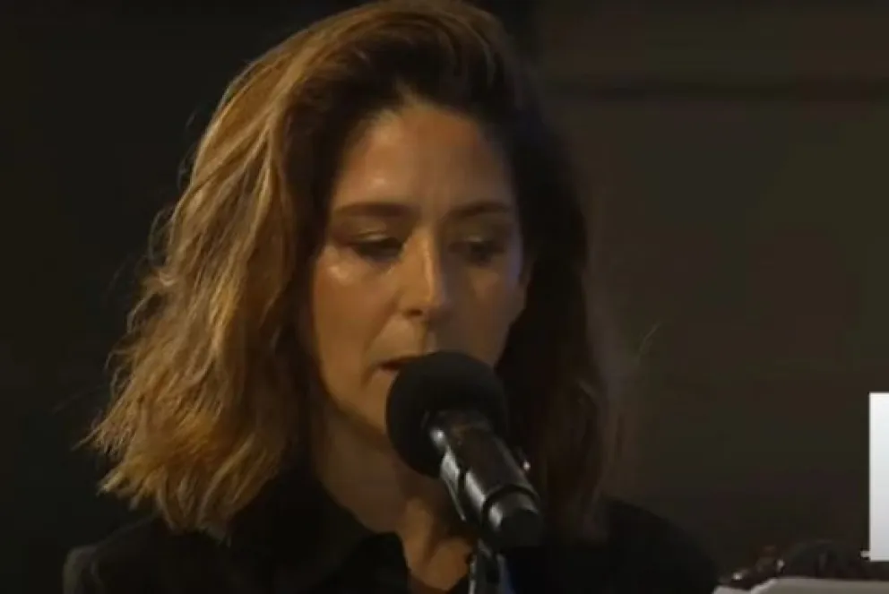 Laura Novoa reveló cuánto cobró por conducir el homenaje a los muertos por Covid