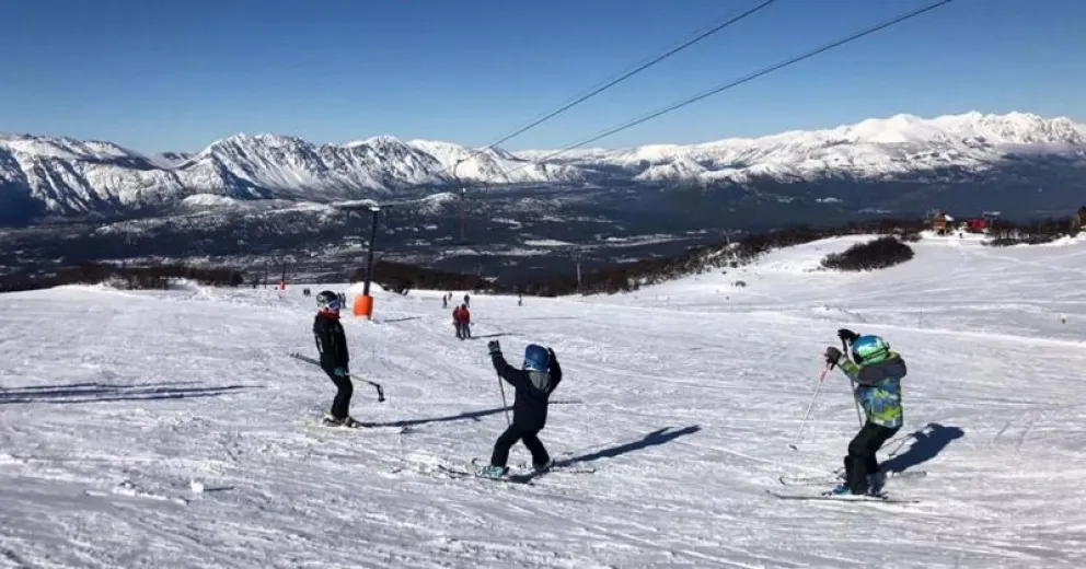 Diversas opciones invernales en El Bolsón y el cerro Perito Moreno 