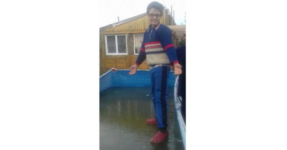 ¡A Juan también se le congeló su pileta!