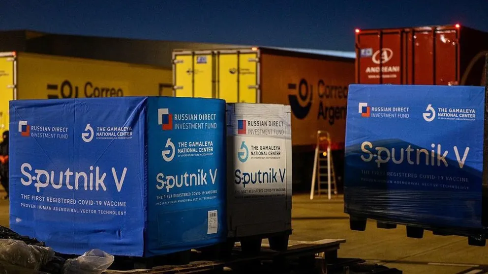 Llegó al país un vuelo con más de 709 mil dosis de vacunas Sputnik V