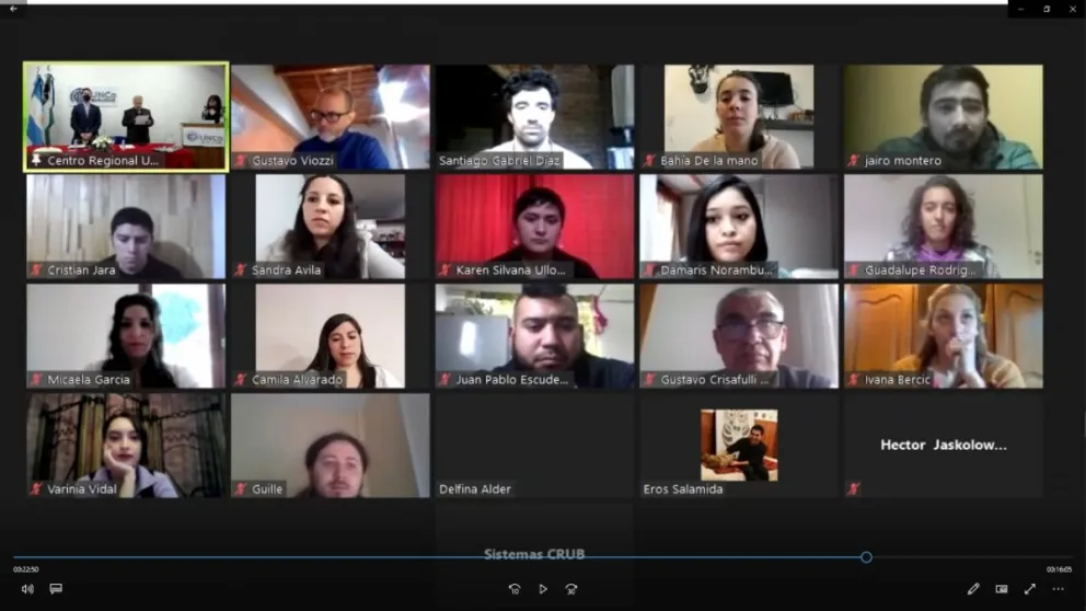 Se realizó el acto de colación en el Centro Regional Universitario Bariloche