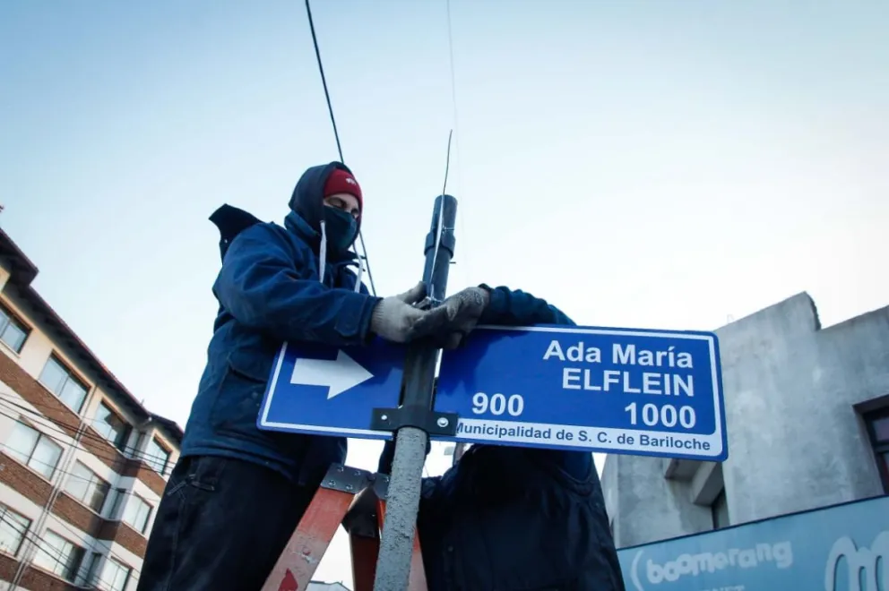 Cambiarán la cartelería en toda la calle Onelli y sus transversales