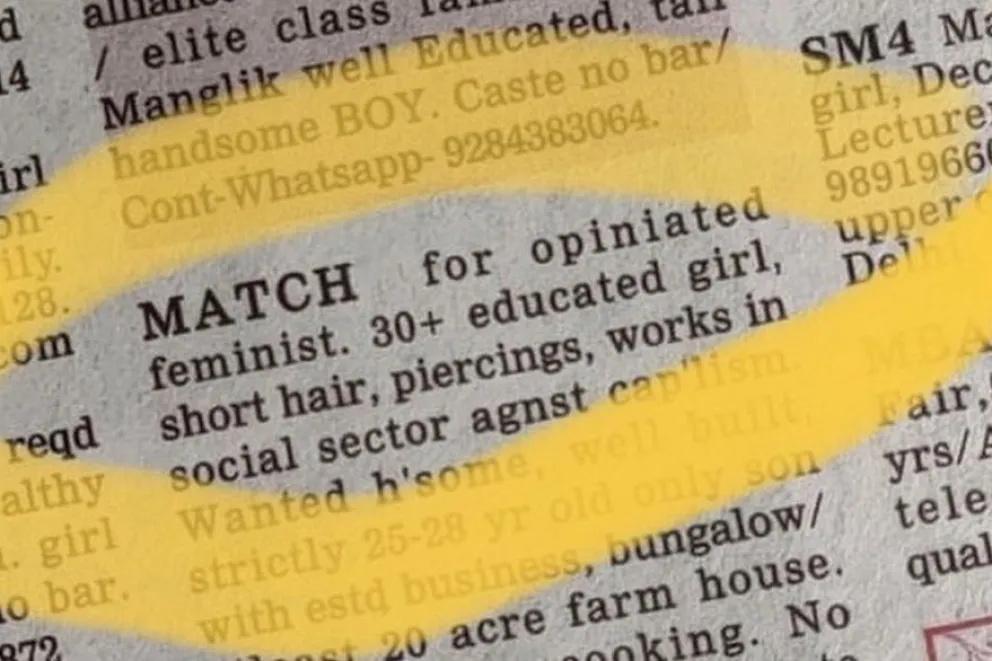 Viral: “Apuesto e hijo único” rezaba el anuncio en un diario buscando pareja 