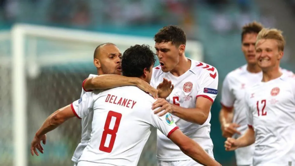 Dinamarca avanzó a semifinales: mirá los goles del triunfo sobre República Checa