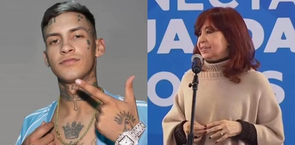 L-Gante desmintió a Cristina Kirchner: “La notebook del Gobierno la cambié por un celular”