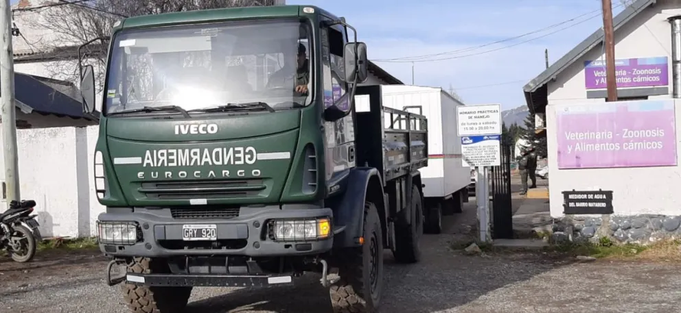 Gendarmería secuestró el quirófano móvil de Veterinaria y Zoonosis del municipio