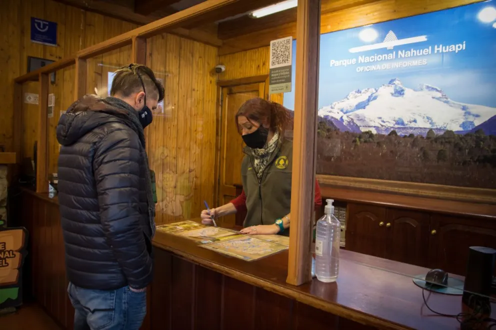 Luego de más de un año reabrió la oficina de informes de Parques Nacionales