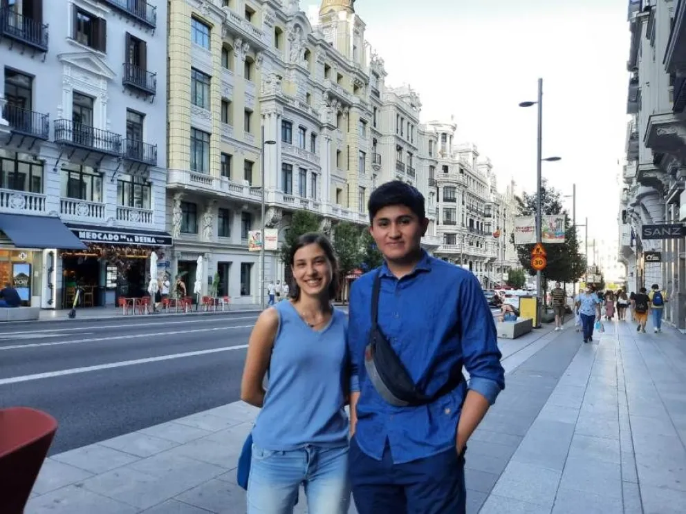 "Tocamos en la sala donde está el cuadro Las meninas"