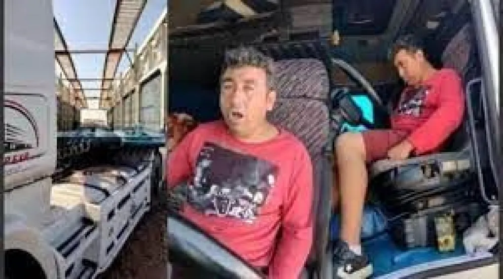 Increpan a un camionero porque creían que estaba borracho pero sufría un ACV