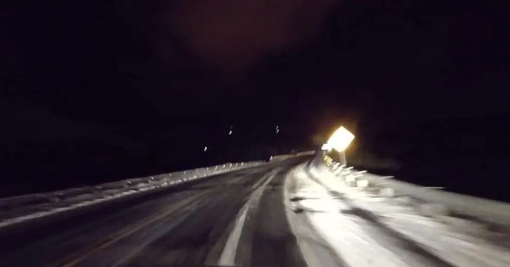 Piden extrema precaución para transitar las rutas de la cordillera y la Línea Sur