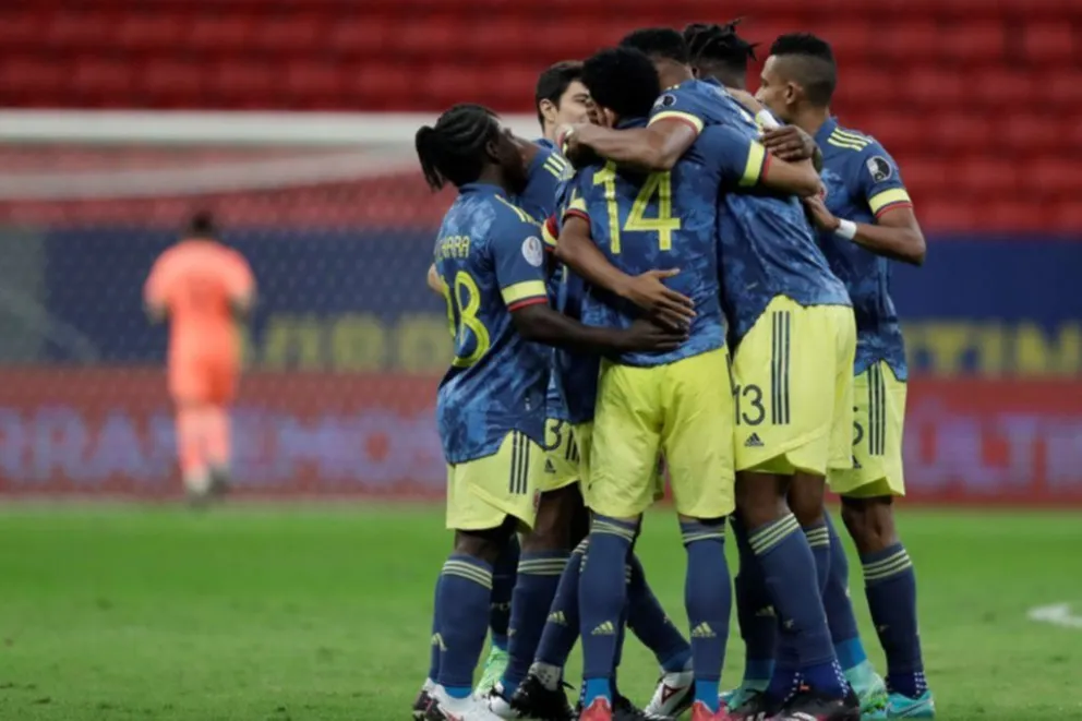 Video: en un partidazo, Colombia le ganó a Perú y se quedó con el tercer puesto