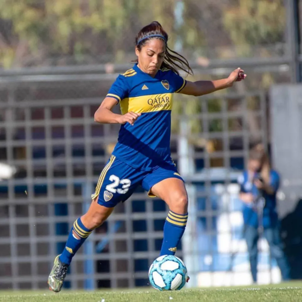 Mayorga a puro festejo: la rionegrina ganó el superclásico y es finalista