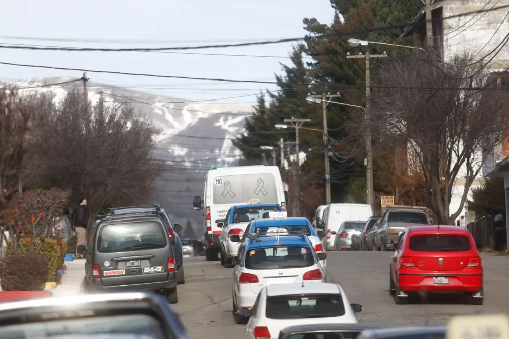 Una caravana de taxis despidió a José Segundo Gallardo