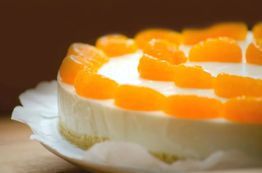 ¡Imperdible! Receta de cheesecake de mandarina sin horno
