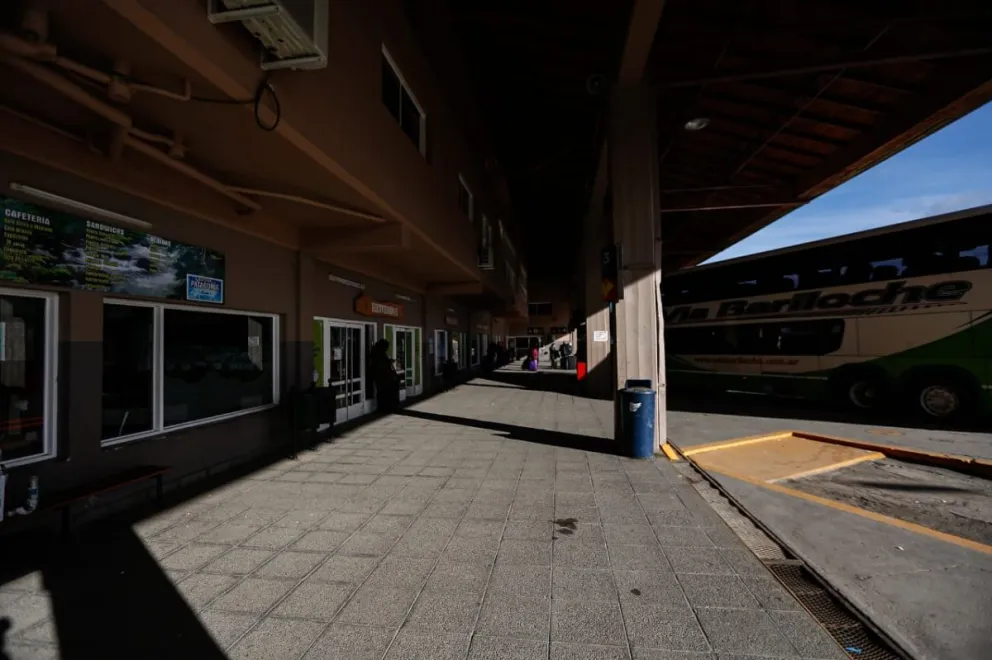 La Terminal de Ómnibus refleja un panorama desolador