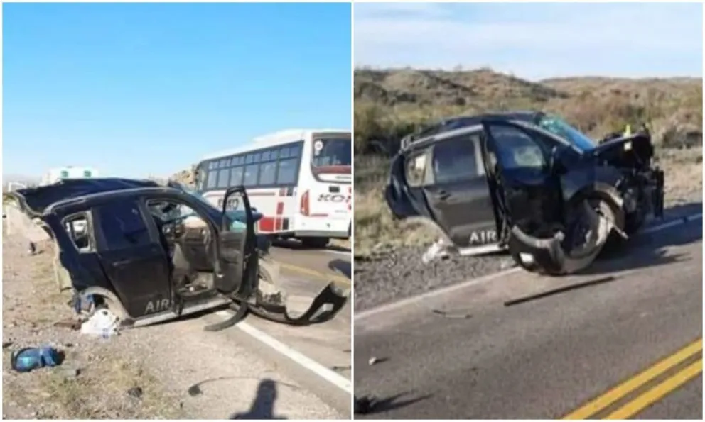 Tragedia en la ruta: tres menores muertos cuando la familia venía a Bariloche