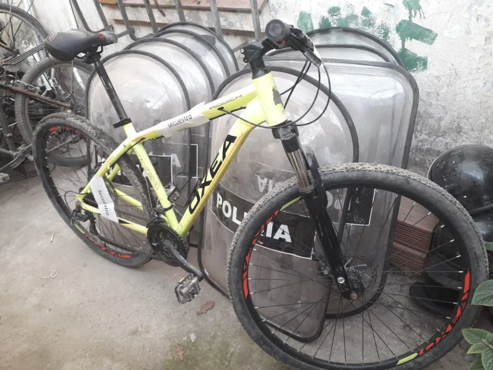 Robaron bicicletas en El Bolsón y pensaban venderlas en Bariloche 
